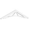 Ekena Millwork Pitch Stanford Architectural Grade PVC Gable Pediment, 48"W x 10"H x 1"P (5/12) GPP048X010X100STA - alternate 1